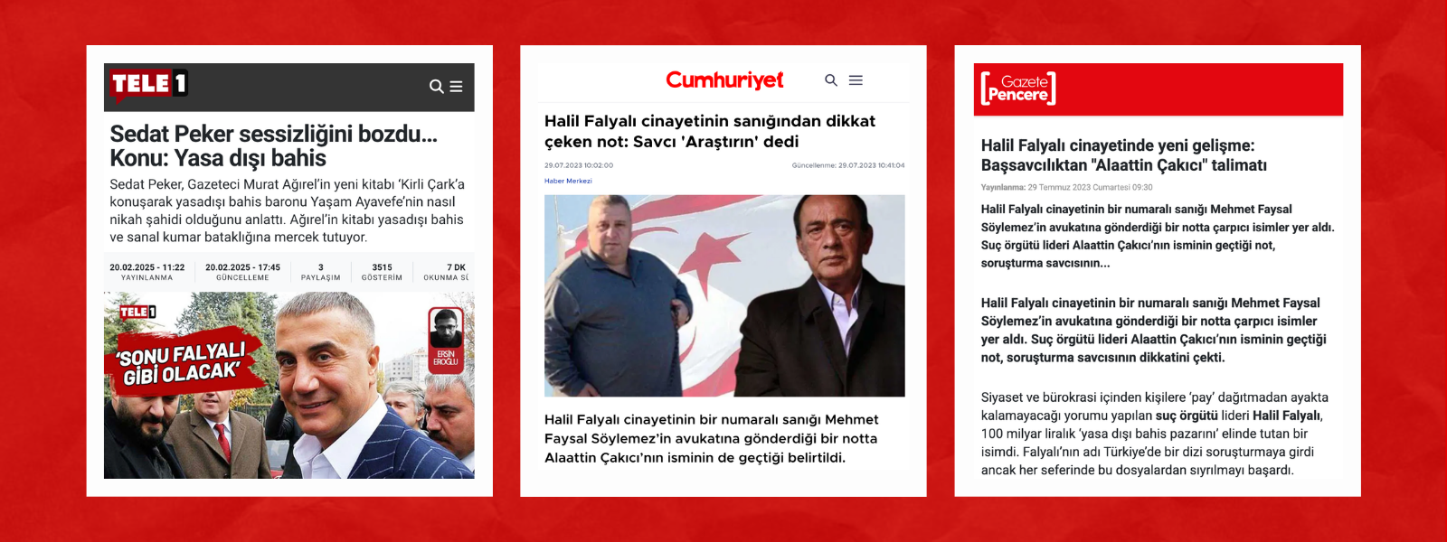 News reports blocked from access by the Edirne 1st Criminal Judgeship of Peace