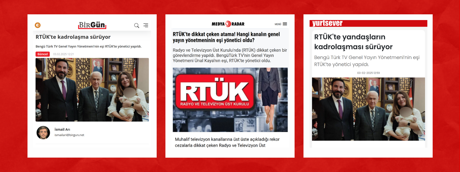 News articles blocked from access by the Ankara Gölbaşı Criminal Judgeship of Peace