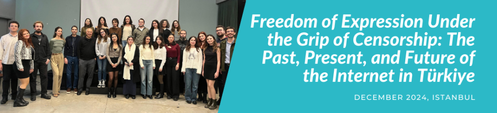 The “Freedom of Expression Under the Grip of Censorship” program was held in Istanbul
