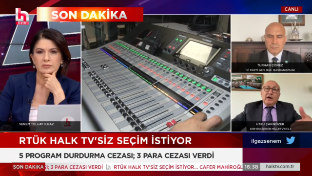 EngelliWeb’e getirilen erişim engeli Halk TV’de gündeme taşındı