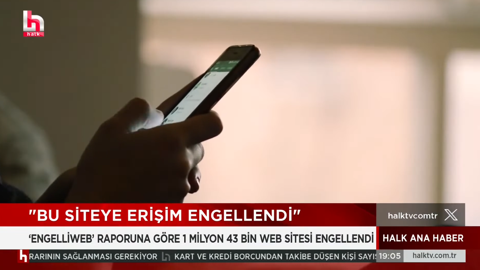 EngelliWeb’in erişime engellenen sitelere ilişkin verileri Halk TV’de aktarıldı