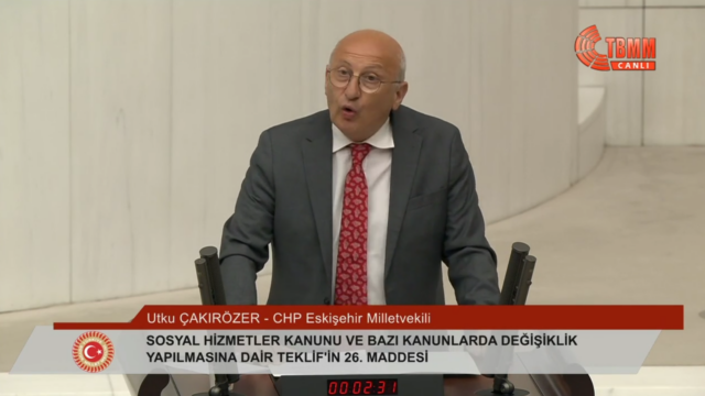 Utku Çakırözer, yeni sansür düzenlemesini İFÖD verileriyle TBMM’de eleştirdi